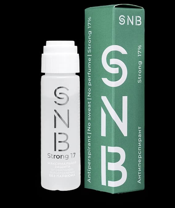 Антиперспирант SNB Strong 17%, 35 мл